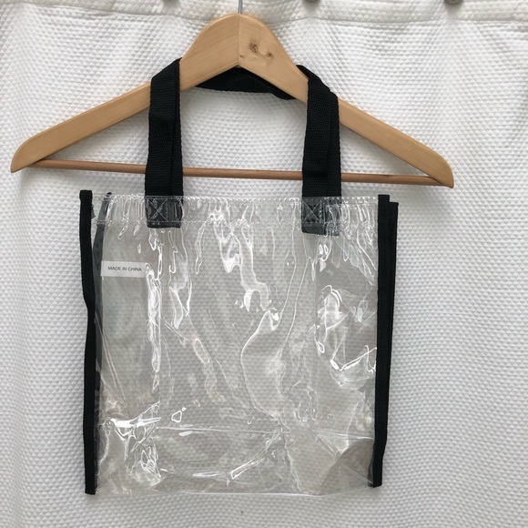 Bags Clear Plastic Stadium Bag Poshmark